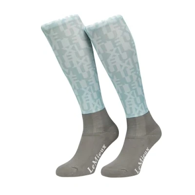 Image of LeMieux Footsies Casey Adults Socks Glacier