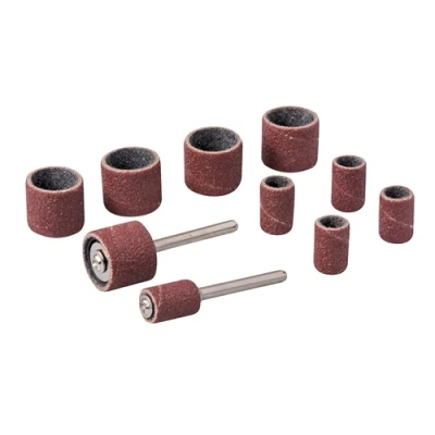 Image of Silverline Rotary Tool Drum Sanding Kit 12pce 6.35mm (1/4&quot;) &amp; 12.70mm (1/2&quot;)