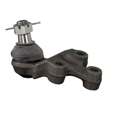 Image of 545703E000, 545703E001 Ball joint FEBI BILSTEIN 41689 Front Axle Left, Lower, Right with crown nut 21,6mm for control arm KIA: SORENTO 1