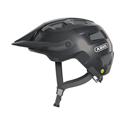 Image of ABUS MTB helmet MoTrip MIPS bike for a safe start in mountain biking with impact protection men and women shiny black, size L