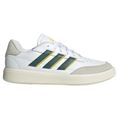 Image of adidas COURTBLOCK men&#039;s Shoes (Trainers) in White