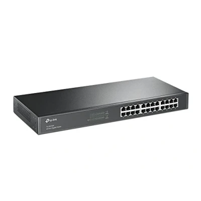 Image of TP Link 24 Port Unmanaged Gigabit Ethernet Switch, Steel Case, 19 inch Rack Mount(TL SG1024)