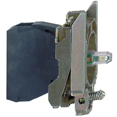 Image of Schneider Electric Blue Light Block, Integral LED 110 120V
