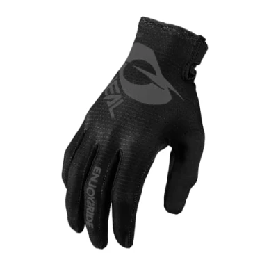 Image of O&#039;Neal Cycling and Motocross Gloves MX MTB DH FR Downhill Freeride Durable Flexible Materials, Vented Palm Matrix Glove Adult Black Grey Size XL