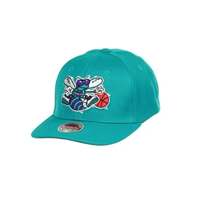 Image of Mitchell &amp; Ness M&amp;N Stretch Snapback Cap GROUND 2.0 Charlotte Hornets HWC One Size