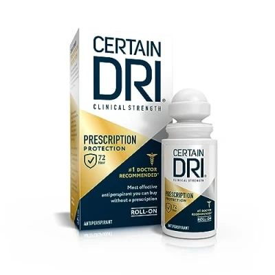 Image of Certain Dri Anti Perspirant, Roll On, Pack of 1, 1.2 oz