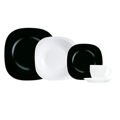 Image of Dajar Luminarc 30 piezas black/white