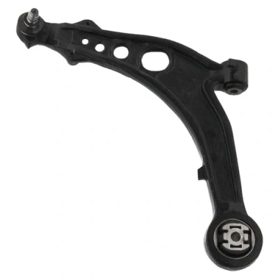 Image of 50703232, 51839219 Suspension Arm FEBI BILSTEIN 37571 with bearings ball joint Front Axle Left, Lower Control Cast Steel