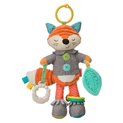 Image of Infantino 316311 Fox, sensory, baby activity toy, multicoloured