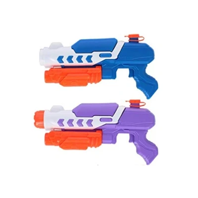 Image of UMKYTOYS 2 Water Pistol Super Soaker Squirt Guns Blaster Toy for Kids Outdoor &amp; Party Fun