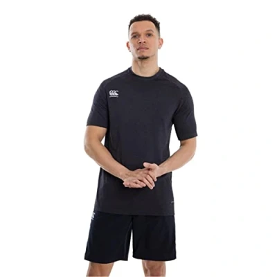 Image of Canterbury Men&#039;s Seamless T Shirt, Blackened Marl, XL