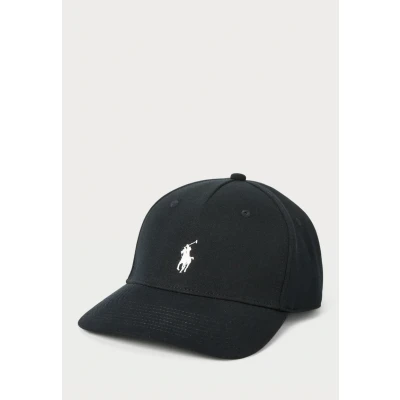 Image of Polo Ralph Lauren Double KNIT Jacquard BALL CAP Cap, Men&#039;s, Size: One Size, Black