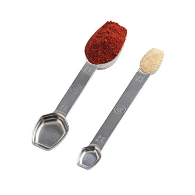 Image of AllSpice Stainless Steel Double Sided Measuring Spoon Set