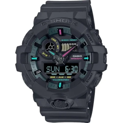 Image of Casio Men&#039;s Analogue Digital Quartz Watch with Plastic Strap GA 700MF 1AER
