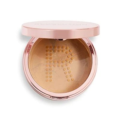 Image of Makeup Revolution Conceal and Fix Setting Powder Deep Honey
