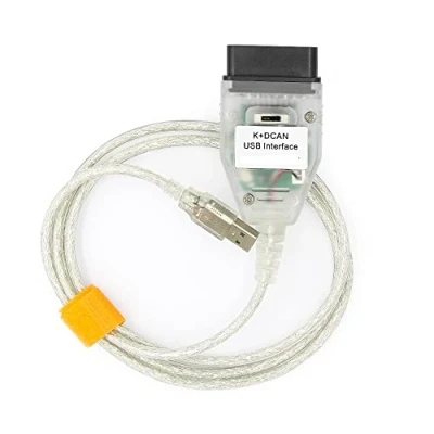 Image of k+dcan obd2 cable kcan ediabas k dcan OBDii ista used for BMW