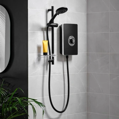 Image of Triton Showers Aspirante 8.5kw Matte Black Electric Shower