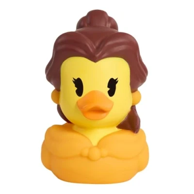 Image of Just Play Character Rubber Ducks Belle, Bath Toy 3 inch