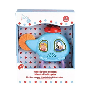 Image of infunbebe 782T00507 THE MUSICAL HELICOPTER. TACHAN Toys with sound, multicoloured