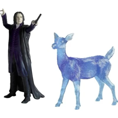 Image of schleich 42683 Professor Snape &amp; Patronus, from 6 years WIZARDING WORLD Figurine, 16 x 11 18 cm