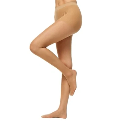 Image of Nur Die Women&#039;s Goodbye Laufmaschen 20 Strumpfhose Matt Fein Tights, Den, Brown (Mandel 116), 38/40 (Manufacturer Size: Small)