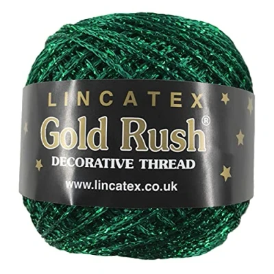 Image of Lincatex Gold Rush Decorative Thread 20g Ball Shade 45