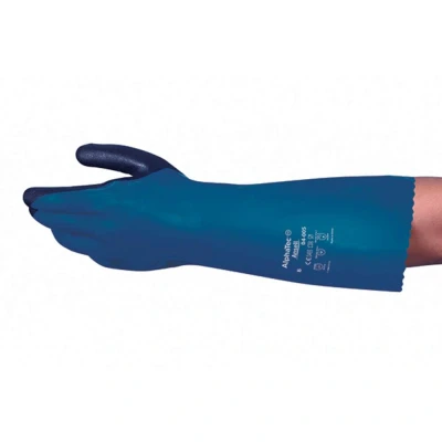 Image of Ansell Alphatec 04 005 Gauntlet Blue XL