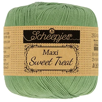 Image of Scheepjes Maxi Sweet Treat 212 Sage Green Yarn 10x25g