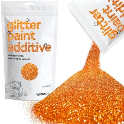Image of Glitter Paint for Walls Copper Additive Emulsion Latex Acrylic Sparkles Ultrafine Interior Painting 100g / 3.5oz