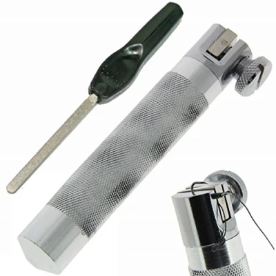 Image of HOOK Sharpening Vice Clamp AND SHARPENER NGT Tackle