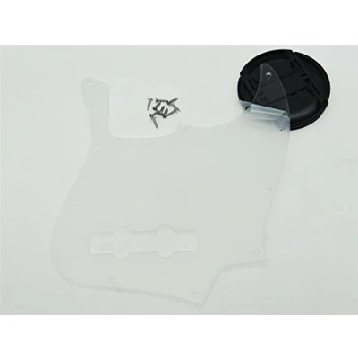 Image of Dopro Jazz Bass J Pickguard for USA/Mexican 4 String FD Clear/Transparent 1 Ply