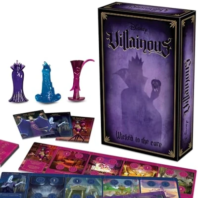 Image of Ravensburger Disney Villainous Wicked to The Core Strategy Board Game for Kids &amp; Adults Age 10 Years Up Can Be Played as a Stand Alone or Expansion