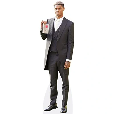 Image of Marcus Rashford (Suit) Mini Size Cutout