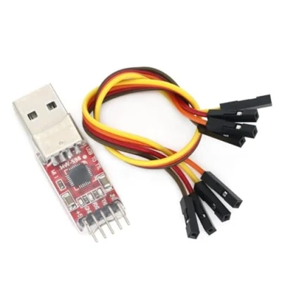 Image of USB to serial module CP2102 SUNREPHANT TTL STC download compatible, with DuPont cable