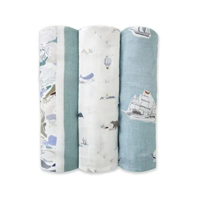 Image of Great Scott Muslin Swadles (Pack of 3)