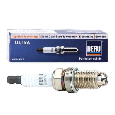 Image of 0001330116, 14FGH8DTURX0 Spark plug BERU ULTRA Z121 14 FGH 8 DTURX0 M14x1,25 16 mm AUDI: A4 B7 Saloon, B6/B7 Convertible, Avant