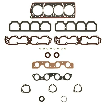 Image of 5890455, 5890457, 5890467, 5890469, 5890471 Gasket Set, cylinder head AJUSA 52104100 with gasket, valve stem seals FIBERMAX