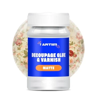 Image of 7 Artists Decoupage Glue 100 ml Matt Water Based and Varnish Sealer