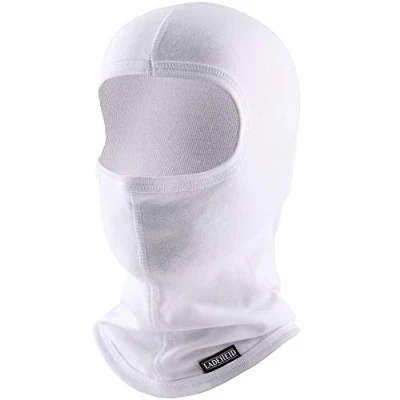 Image of Ladeheid Men&#039;s Balaclava Ski Mask Silverplus Thermoactive LA 127(White, XS/S)