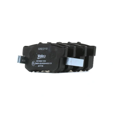 Image of 43022SV4A23 Brake pad set VALEO 301682 FIRST Rear Axle incl. wear warning contact without anti squeak plate HONDA: Accord 7 Limousine, CR V 2