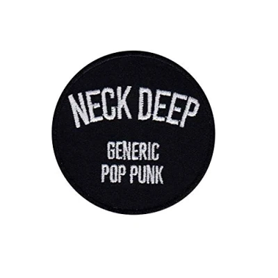 Image of Neck Deep Generic Pop Punk Band Patch Badge Embroidered Iron on Applique Souvenir Accessory