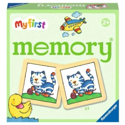 Image of Ravensburger My First Memory Game Favourite Things Matching Picture Snap Pairs For Kids Age 3 Years Up Educational Toddler Toy