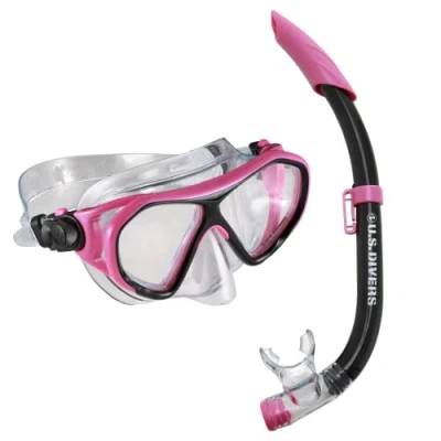 Image of US Divers COMBO DORADO II JR PINK BLACK