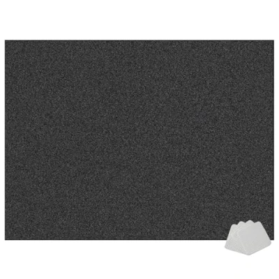 Image of SZZEUOA 120 x 70 cm Drum Rug, Non Slip Soundproof Carpet, Mat Mat, Rugs Blanket For Electronic Jazz Kit Bass Snare And Other Musical Instrument