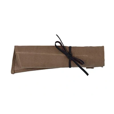 Image of Gunson 77166 Waxed Canvas Tool Roll 14 Pockets