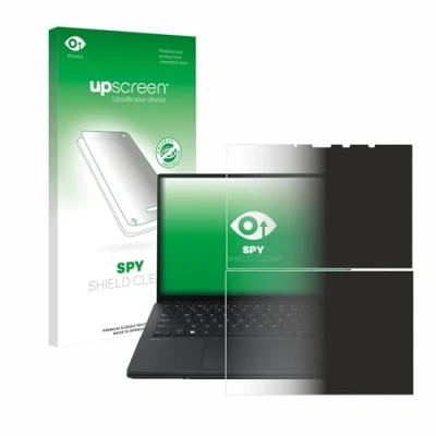 Image of upscreen Privacy Screen Protector compatible with ASUS ZenBook Duo OLED 2024 UX8406 Anti Spy Protection