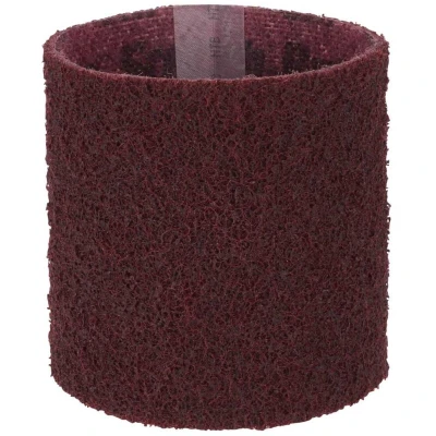 Image of Scotch Brite Surface Conditioning Belt SC BS, 13 mm x 457 mm, A MED, Red