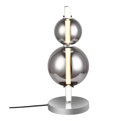 Image of Nova Dimmable Integrated LED Table Lamp Chrome 3000K