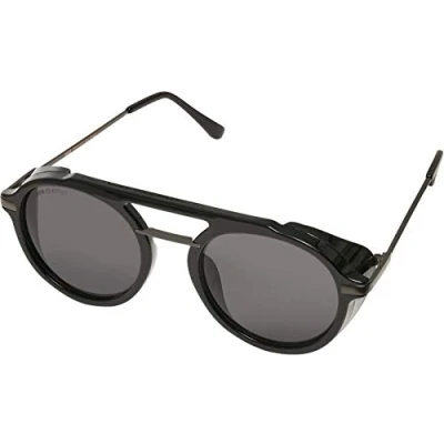 Image of Urban Classics Sunglasses JAVA Unisex Sunglasses, Men&#039;s, Size: One Size, Black/gunmetal
