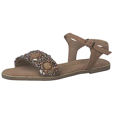 Image of Marco Tozzi Women&#039;s 2 28121 20 Sandals, Sand Comb, 5 UK